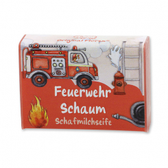 Schafmilchseife eckig 25g "Feuerwehr Schaum", Beerentraum 