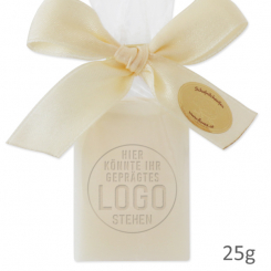 Sheep milk soap 25g in cellphane, embossed 