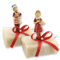 Sheep milk soap 100g, decorated with cooking figures, Kitchen soap 