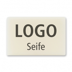 Schafmilchseife Seifenstück 35g, Individuelles Logo 