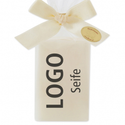 Schafmilchseife Seifenstück 35g in Cello, Individuelles Logo 