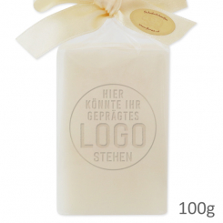 Sheep milk soap 100g in cellphane, embossed 