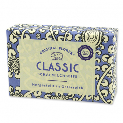 Schafmilchseife eckig 150g, "Handmade Paper" Classic 