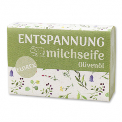 Sheep milk soap 150g "Entspannung", Olive Oil 