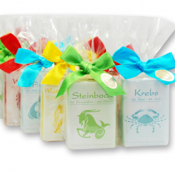 Sheep milk soap 100g in a cellophane bag "zodiac sign", sorted 