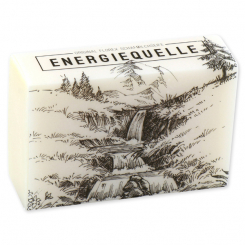 Schafmilchseife eckig 150g "Energiequelle", Edelweiß 