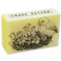 Schafmilchseife eckig 150g "Frohe Ostern", Grapefruit 