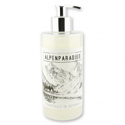 Flüssigseife mit biologischer Schafmilch 400ml "Alpenparadies", Edelweiß 