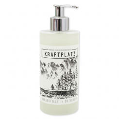 Liquid sheep milk soap 400ml "Kraftplatz", Edelweiss 