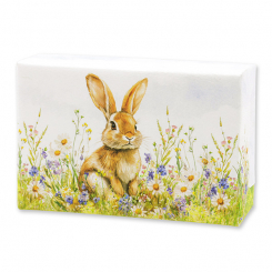 Schafmilchseife eckig 150g "Osterzauber Motiv 8", Ringelblume 