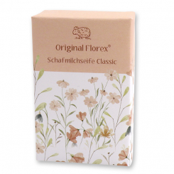 Sheep milk soap 150g 'Blütenzart' with design 11, Classic 