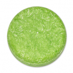 Festes Haarshampoo mit Schafmilch 58g unverpackt, Lemongras 