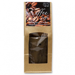 Cold-stirred plant soap 100g in a bag, Coffee 