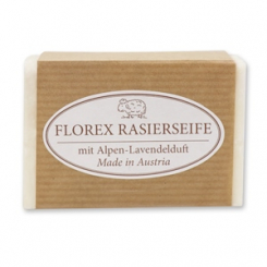 Special soap cold-stirred 90g brown paper , Shaving soap 