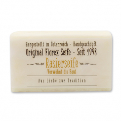 Special soap cold-stirred 90g wrapped with a transparent paper, Shaving soap 