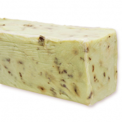 Kaltgerührte Schafmilchseife ca. 2kg Strang, Bergkräuter 