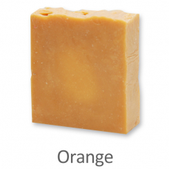 Handcrafted sheep milk soap 150g, Orange 