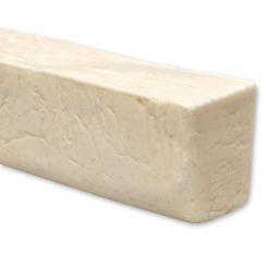 Cold-stirred soap block about 2kg, Salt-soap without perfume 