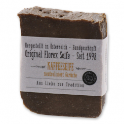Cold-stirred special soap 150g wrapped with  transparent paper, Coffee soap 