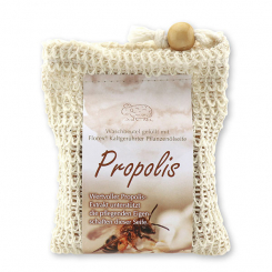 Special cold-stirred soap 150g modern packed in a soap holder, Propolis 
