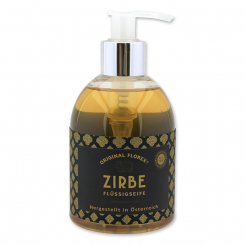 Flüssigseife 250ml im Spender, "Handmade Paper" Zirbe 