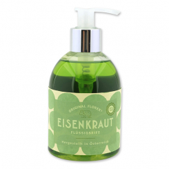 Flüssigseife 250ml im Spender, "Handmade Paper" Eisenkraut 