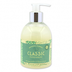 Liquid sheep milk soap 250ml in a dispenser, "Handmade Paper" Classic 