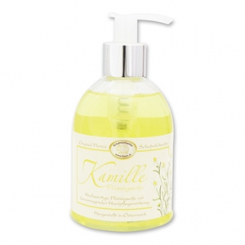 Flüssigseife mit biologischer Schafmilch 250ml im Spender klassisch, Kamille 