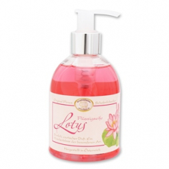 Liquid sheep milk soap 250ml in a dispenser classic, Lotus 