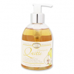Flüssigseife mit biologischer Schafmilch 250ml im Spender klassisch, Quitte 