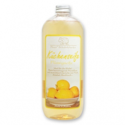 Liquid sheep milk soap refill 1L in the bottle, Kitchen Soap 