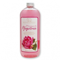 Flüssigseife mit biologischer Schafmilch Nachfüller 1l in der Flasche, Pfingstrose 