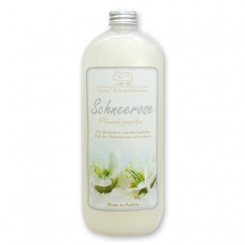 Liquid sheep milk soap refill 1L in the bottle, Christmas rose white 