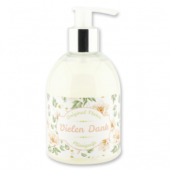 Flüssigseife mit Schafmilch 250ml im Spender "Vielen Dank", Schneerose 