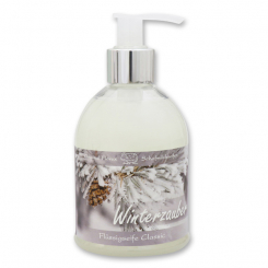 Liquid sheep milk soap 250ml in a dispenser "Winterzauber", Classic 