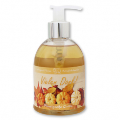 Flüssigseife mit Schafmilch 250ml im Spender "Vielen Dank", Quitte 