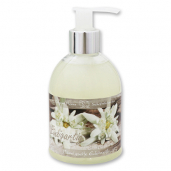 Flüssigseife mit Schafmilch 250ml im Spender "Einzigartig", Edelweiß 