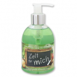 Liquid sheep milk soap 250ml in a dispenser "Zeit für mich", Verbena 