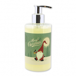 Liquid sheep milk soap 250ml in a dispenser with label "Colorful Holidays motif 6", Classic 