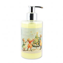 Flüssigseife mit Schafmilch 250ml im Spender "Bunte Festtage Motiv 8", Classic 
