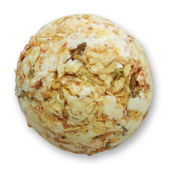 Bath butter ball with sheep milk 50g, Jasmine/Lotus 