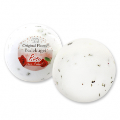 Bath ball with sheep milk 125g, Rose 