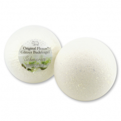 Bath ball with sheep milk 130g, Christmas rose 