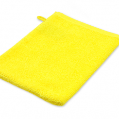 Waschlappen 16 x 21 cm, gelb 