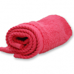 Face towel 30x30cm, pink 