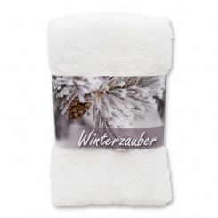 Guest towel 30x50cm "Winterzauber", white 