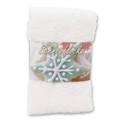 Guest towel 30x50cm "Schneeflocke", white 