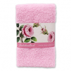 Guest towel 30x50cm "Rose", pink 