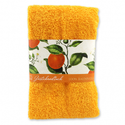 Guest towel 30x50cm "Orange", orange 