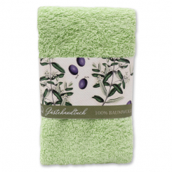 Guest towel 30x50cm "Olive", green 